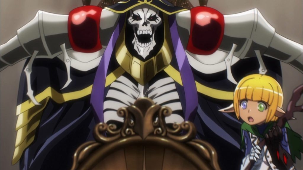 Ainz looking surprised