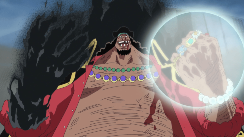 Blackbeard acquires a second Devil Fruit in One Piece.