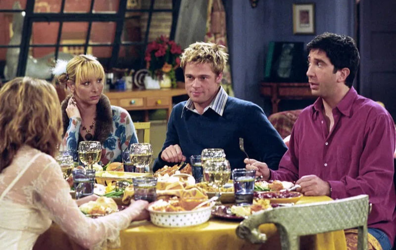 “We had to stop and start again”: Brad Pitt Fumbled FRIENDS Thanksgiving Episode Badly Despite Getting an Emmy Nod Later