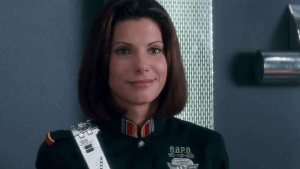 Sandra Bullock as Lenina Huxley in Demolition Man