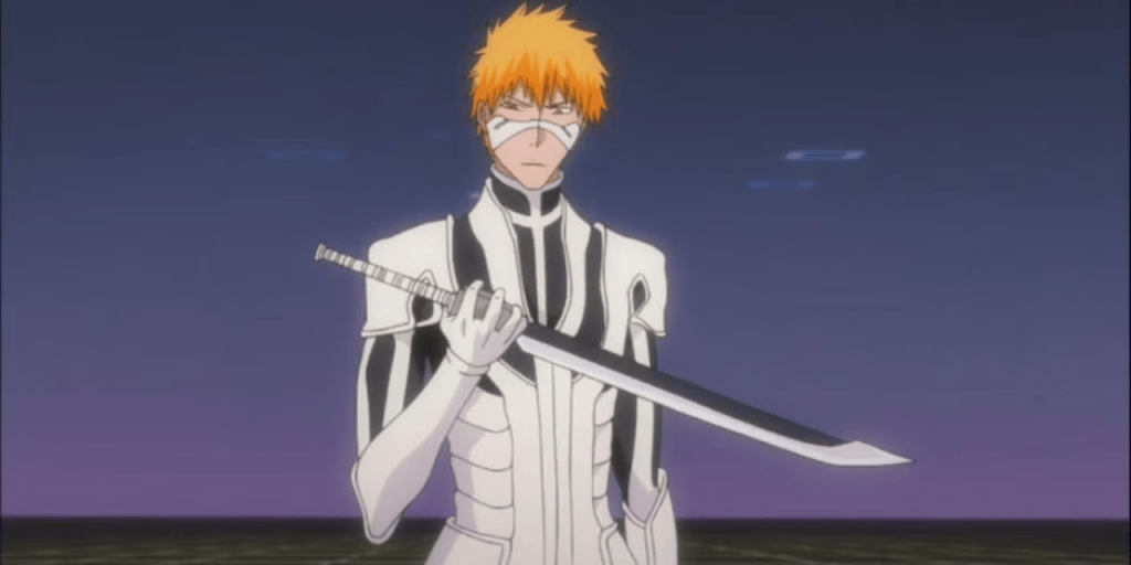 Ichigo in a still from Tite Kubo's series. 