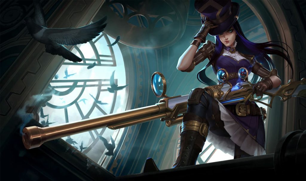 Caitlyn, a character from League of Legends (Image via Riot Games)