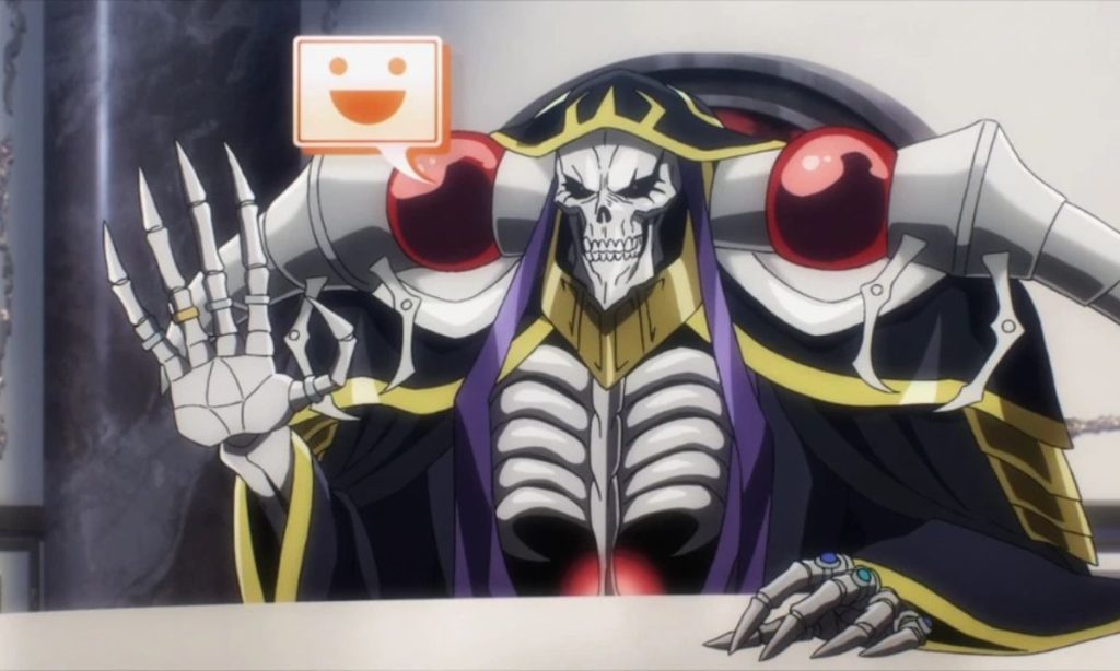 Ainz Ooal Gown in Overlord Credits Madhouse 2