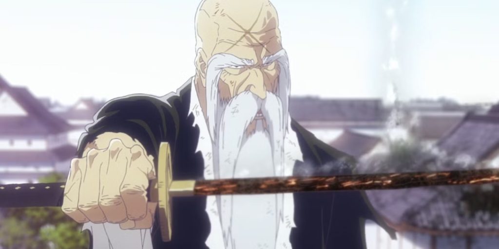 Captain Yamamoto in Bleach