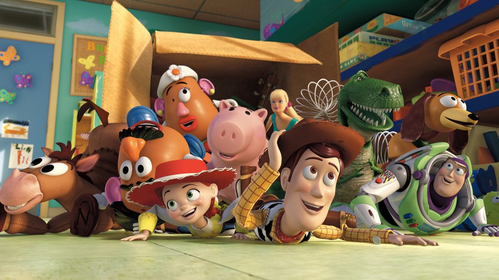 The many toys featured in Toy Story franchise