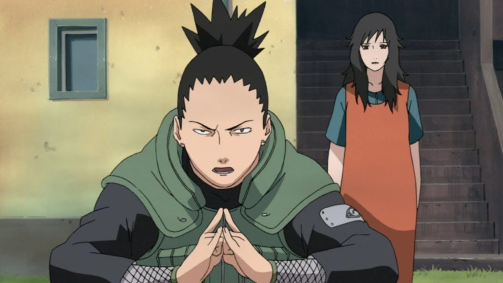 shikamaru protects kurenai