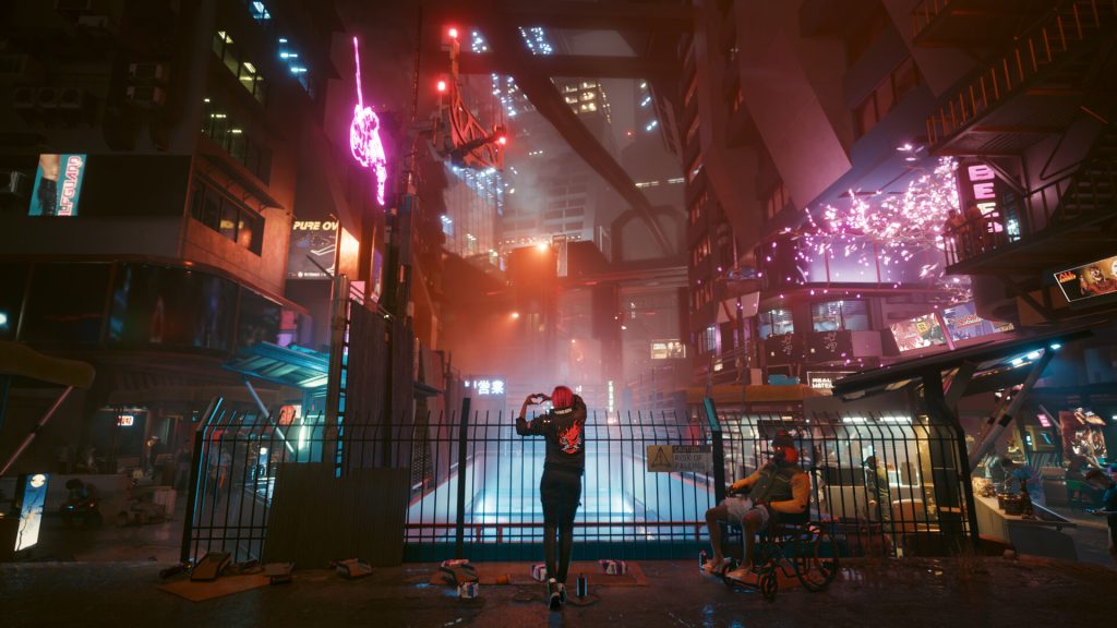 Cyberpunk 2077 in-game