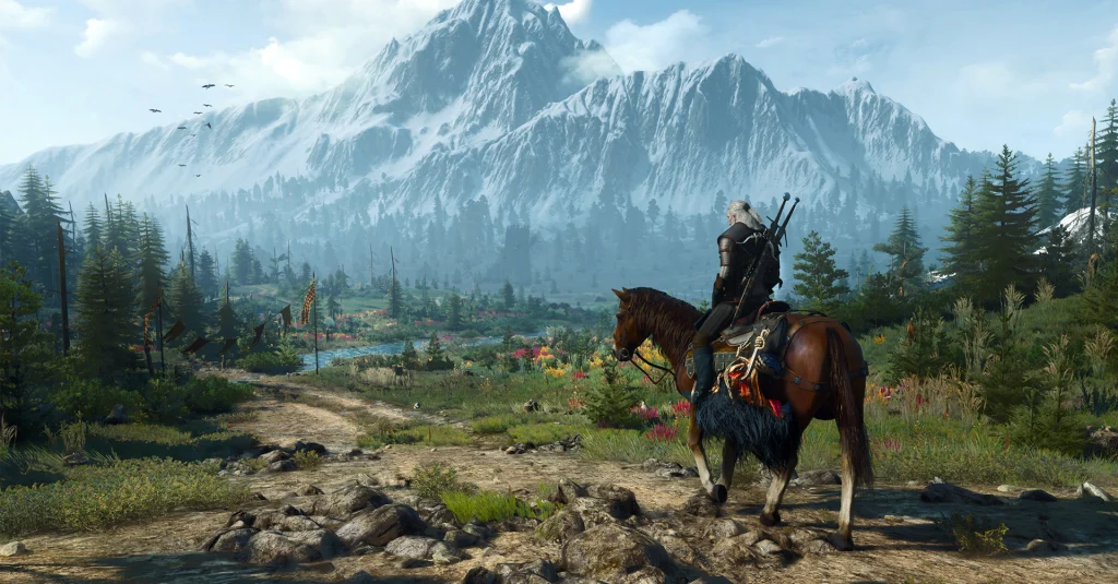 Witcher 3 in-game