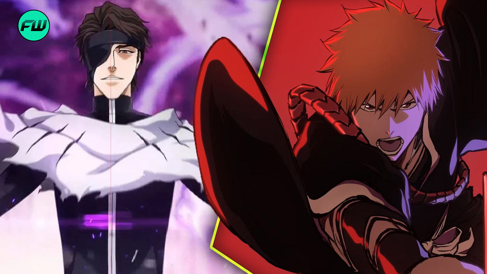 aizen and ichigo in bleach thousand-year blood war