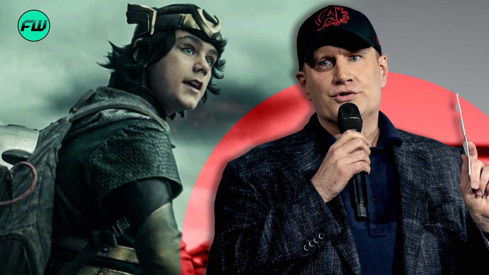 jack veal as kid loki, kevin feige