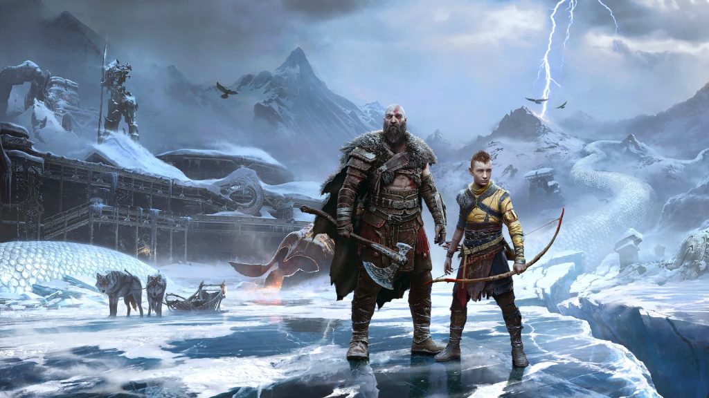 Kratos and Atreus from God Of War (Image Via Sony)