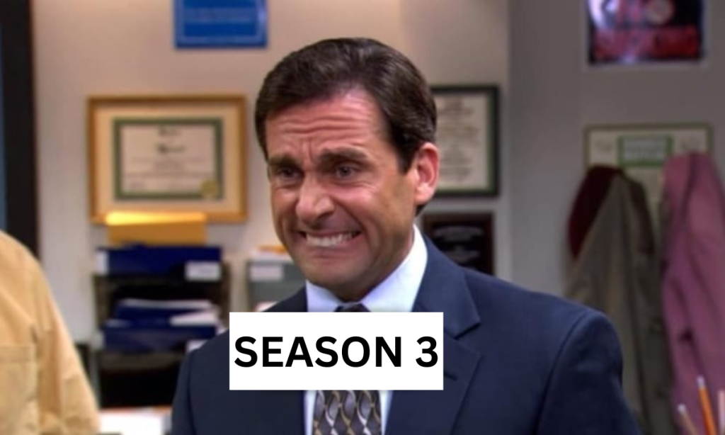 Steve Carell in The Office season 3