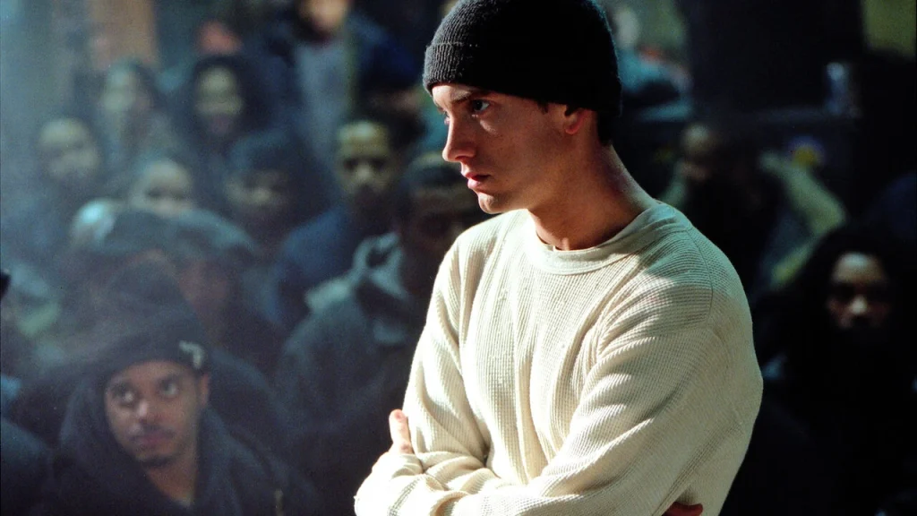 Eminem in 8 Mile