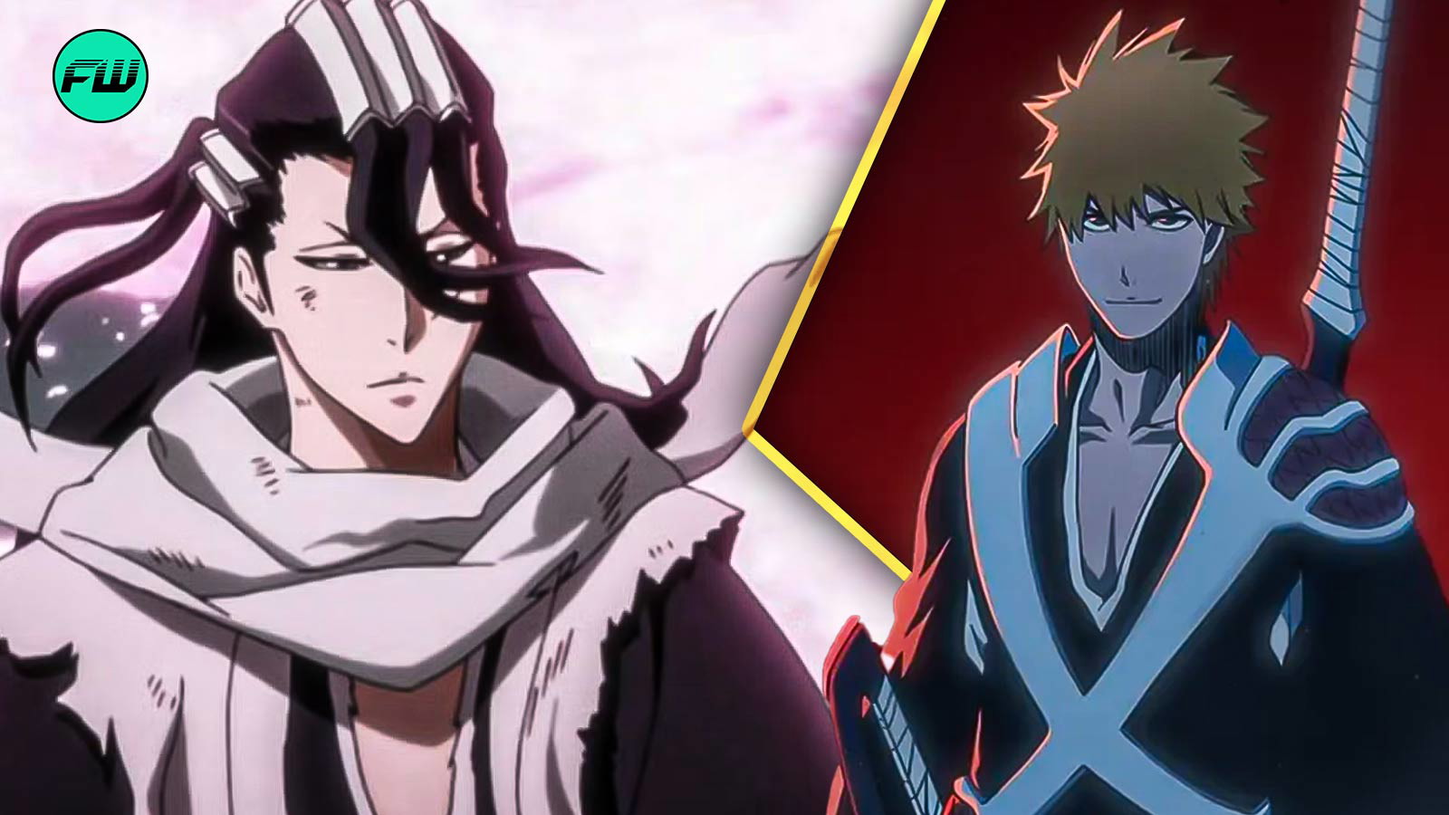 byakuya and ichigo from bleach