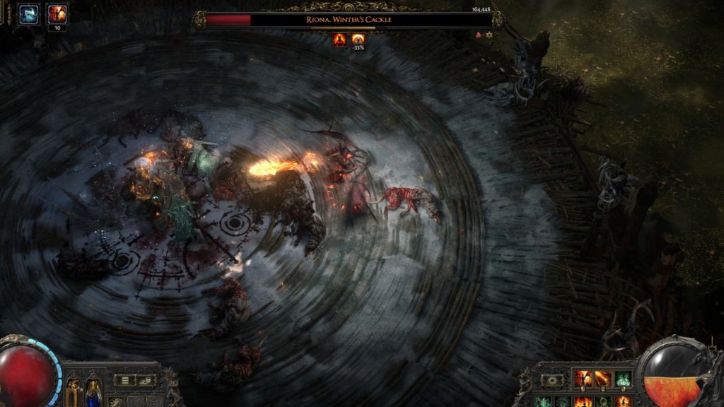 path of exile 2 gameplay scenes