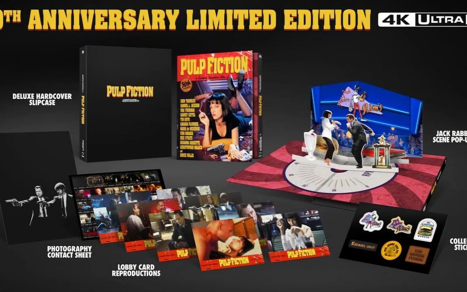 Pulp Wires Pulp Fiction 30th Anniversary Limited Edition 4K UHD Review