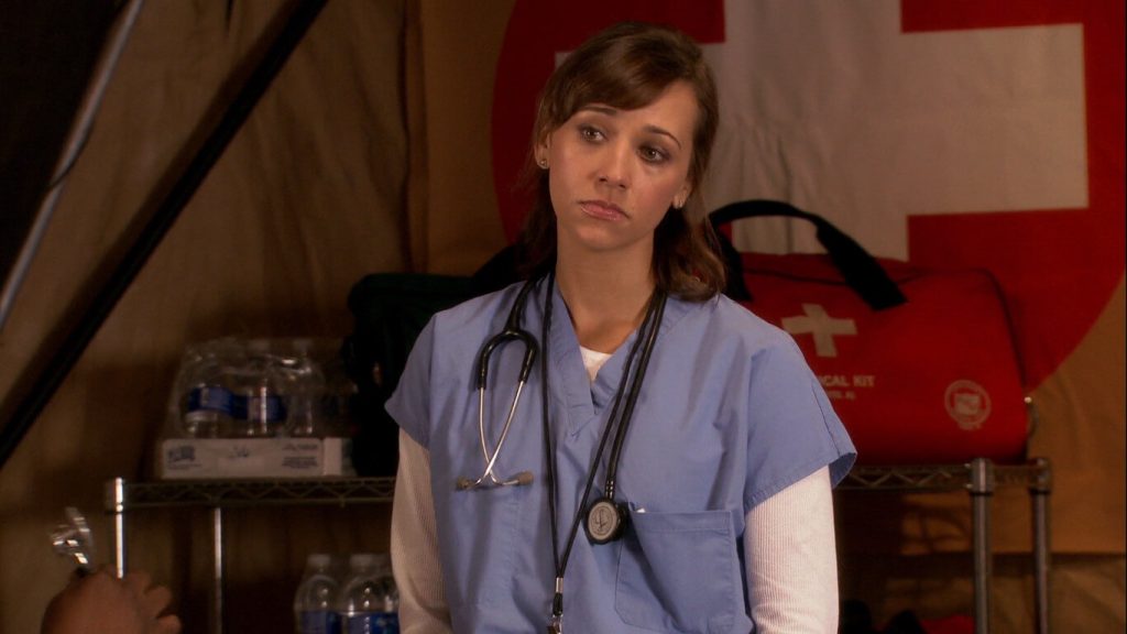 Rashida Jones as Ann Perkins. | Credits: Parks and Recreation / NBC.