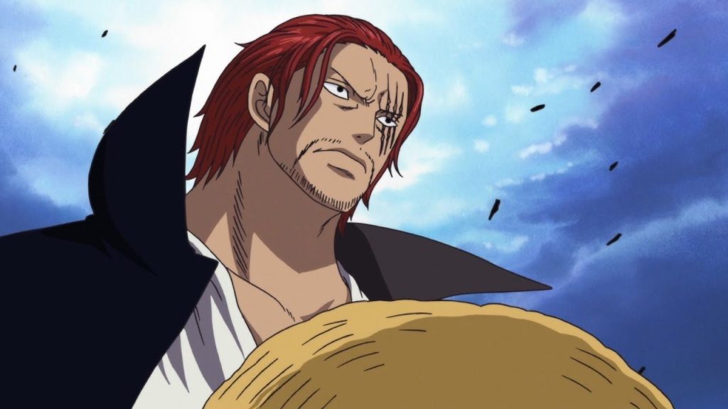 Shanks announced he's there to end the war in One Piece.