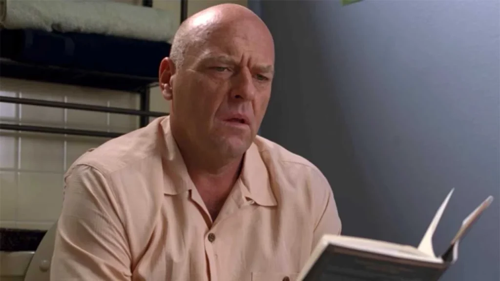 Dean Norris as Hank on Breaking Bad