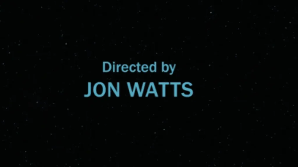 The credits font