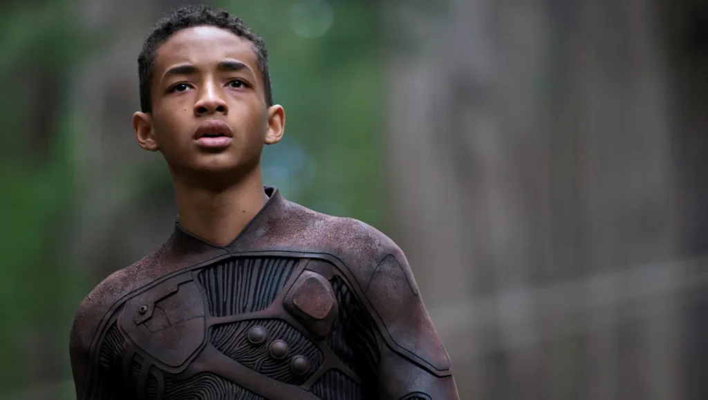 Jaden Smith as Kitai Raige in M. Night Shyamalan‘s 2013 movie After Earth.