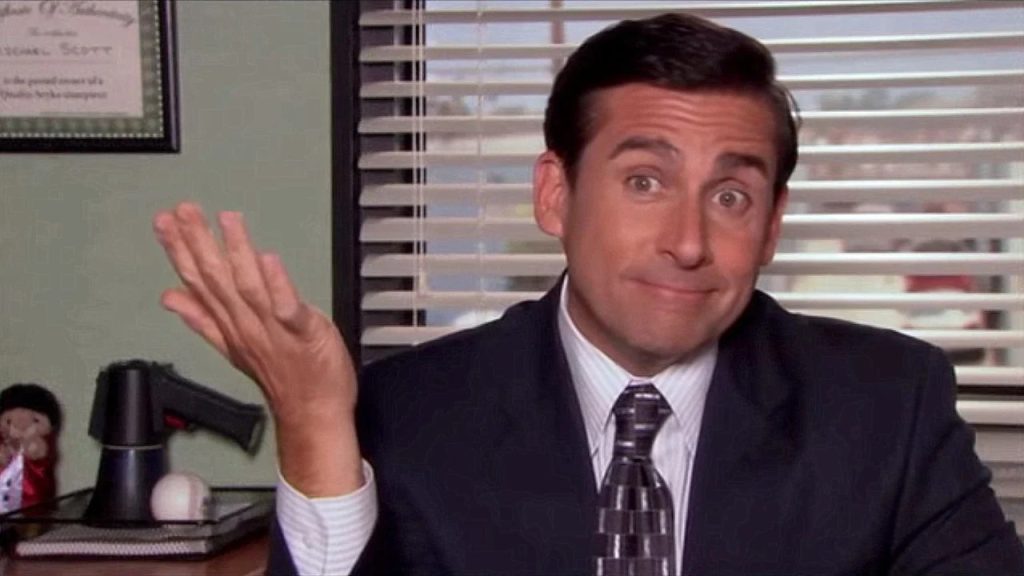 Steve Carrell in The Office