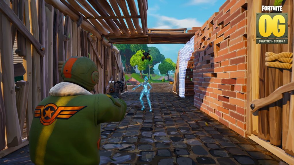 A still from Fortnite