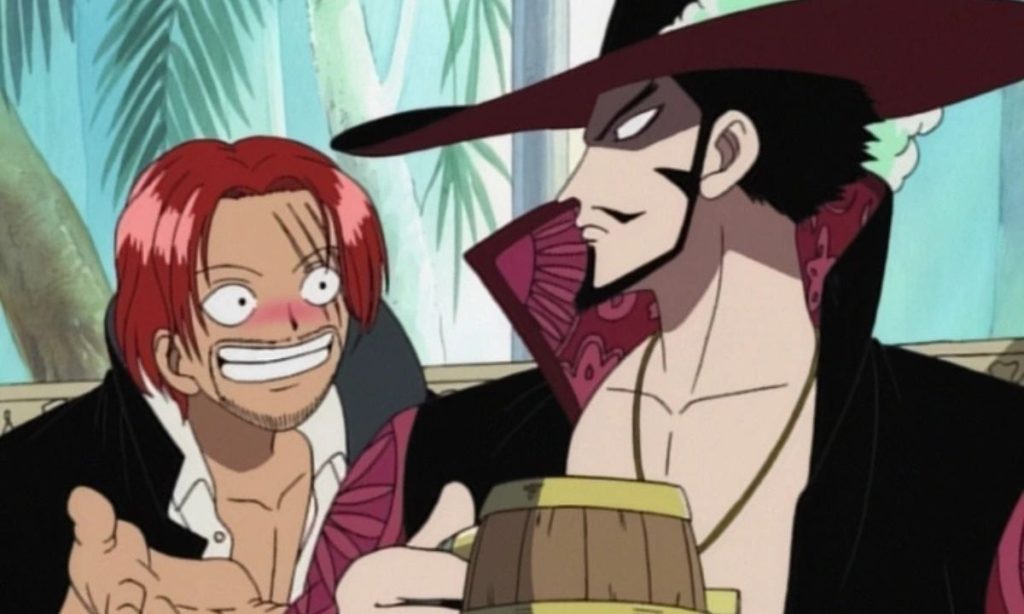 Shanks' evil brother might be a holy knight