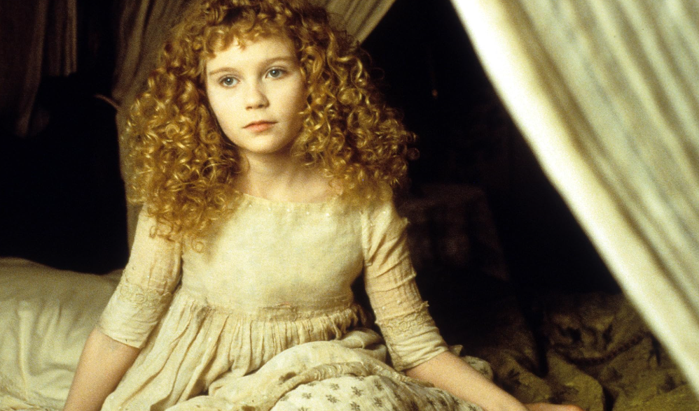 Kirsten Dunst starred in Interview with the Vampire at just 12 years old.