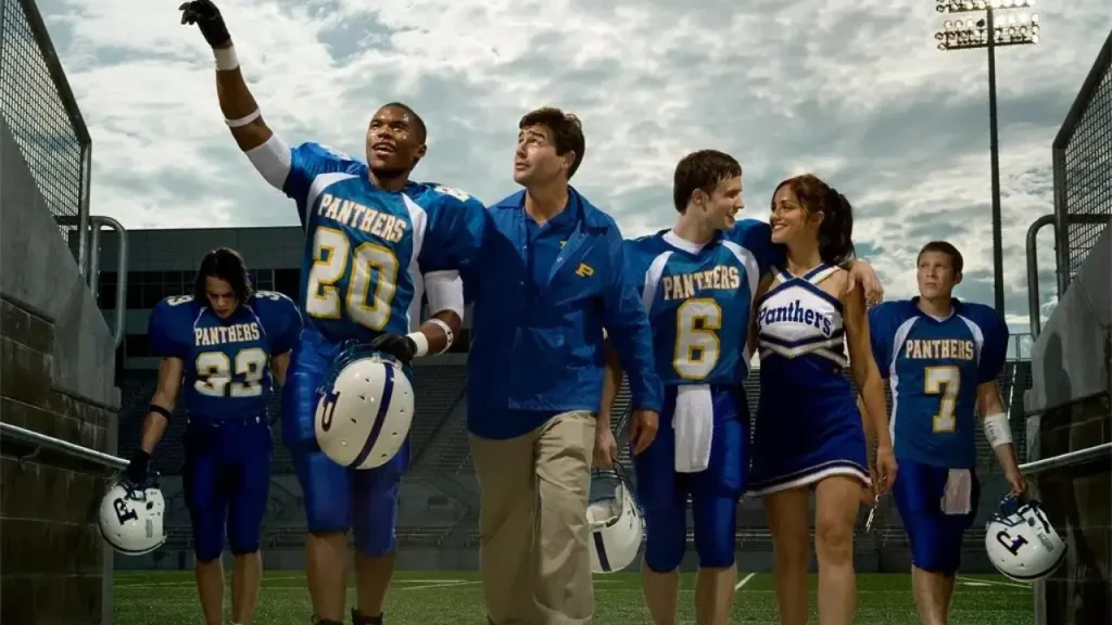 Taylor Sheridan’s ‘Landman’ Is More Similar to 97% Rated Legacy Show Than ‘Yellowstone’ 1 Football players looking at the glory and their lovers in a still from Friday Night Lights.