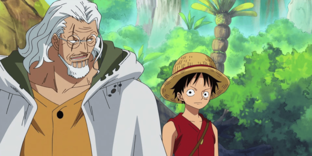 Silvers Rayleigh agrees to train Luffy in One Piece.