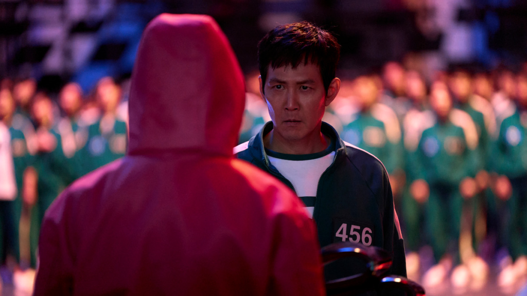 Lee Jung-jae as Seong Gi-hun in a still from Squid Game Season 2 trailer 