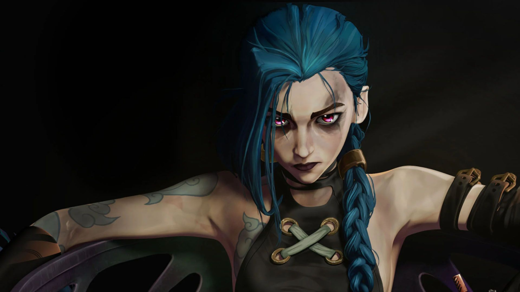 A screenshot from Arcane: League of Legends.