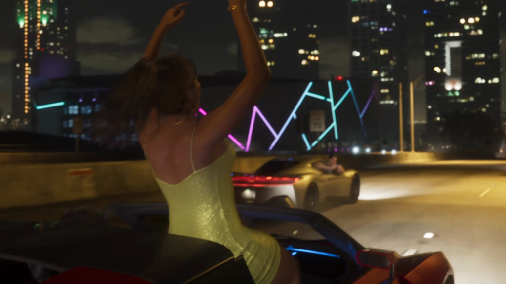 A screensht from GTA 6 Trailer-1.