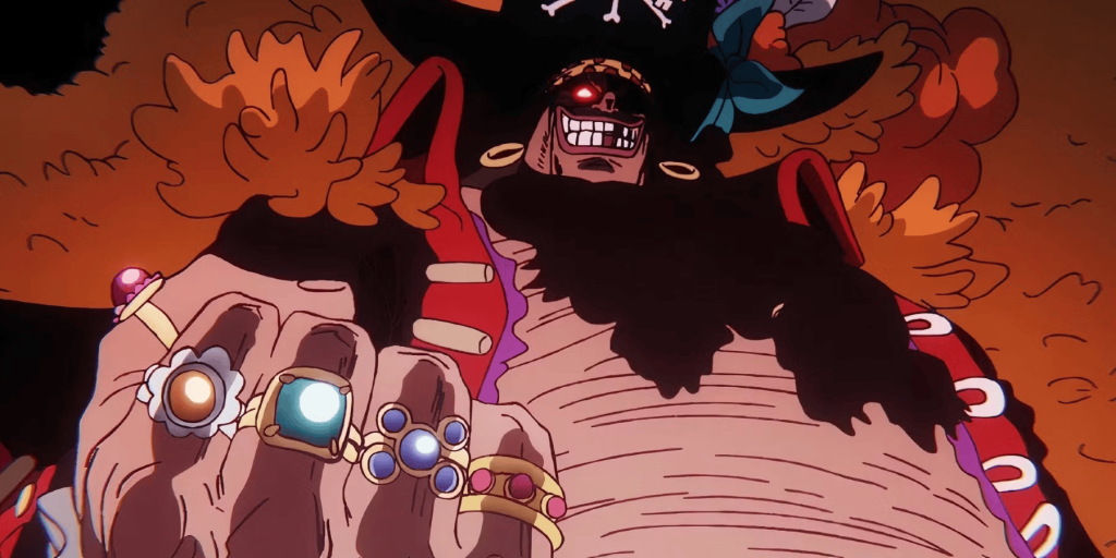 Blackbeard from One Piece.