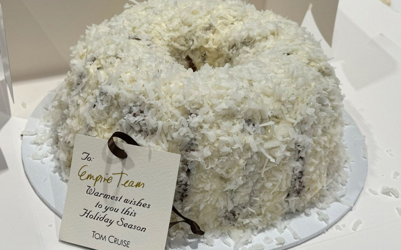 What’s So Special About Tom Cruise’s Christmas Cake?