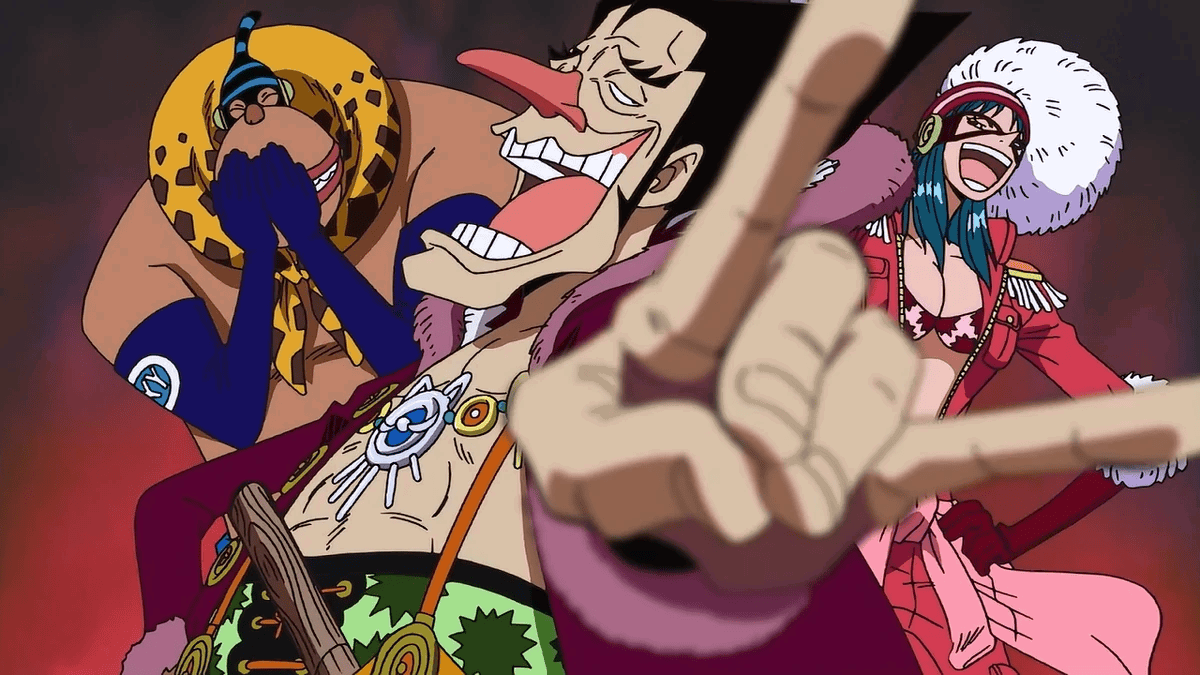 The remaining Foxy Pirates in Foxy's Return Arc of One Piece.