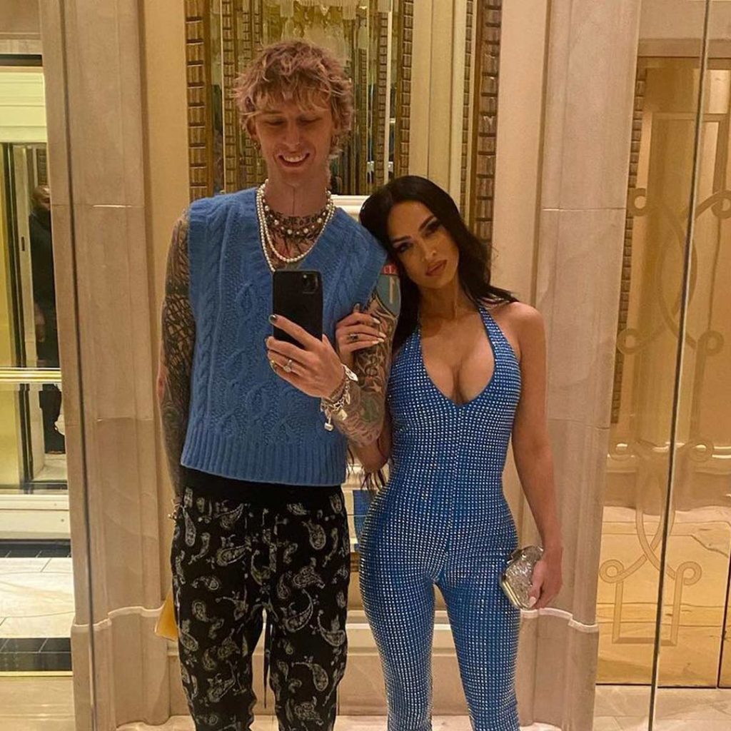 Machine Gun Kelly and Megan Fox via MGK's Instagram 