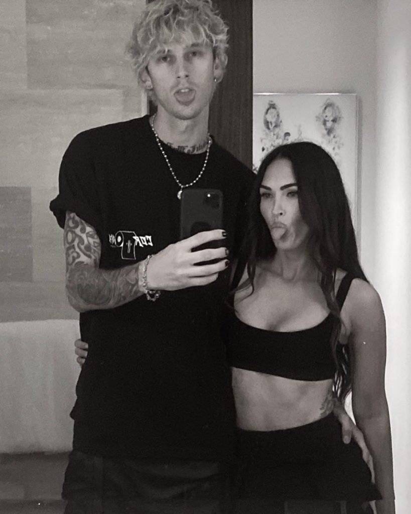 Machine Gun Kelly and Megan Fox via MGK's Instagram (@machinegunkelly)