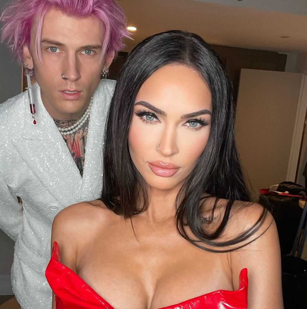 Machine Gun Kelly and Megan Fox via MGK's Instagram (@machinegunkelly)