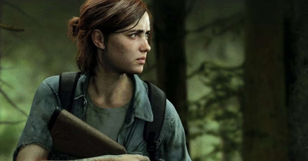 An in-game screenshot from The Last of Us Part II.