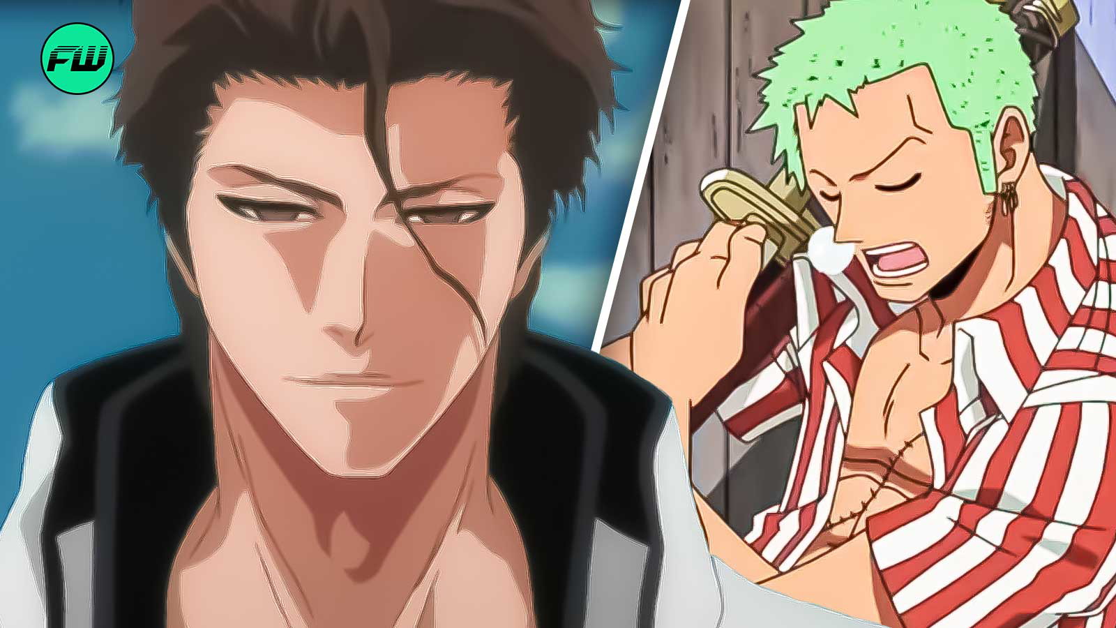 bleach, aizen, zoro