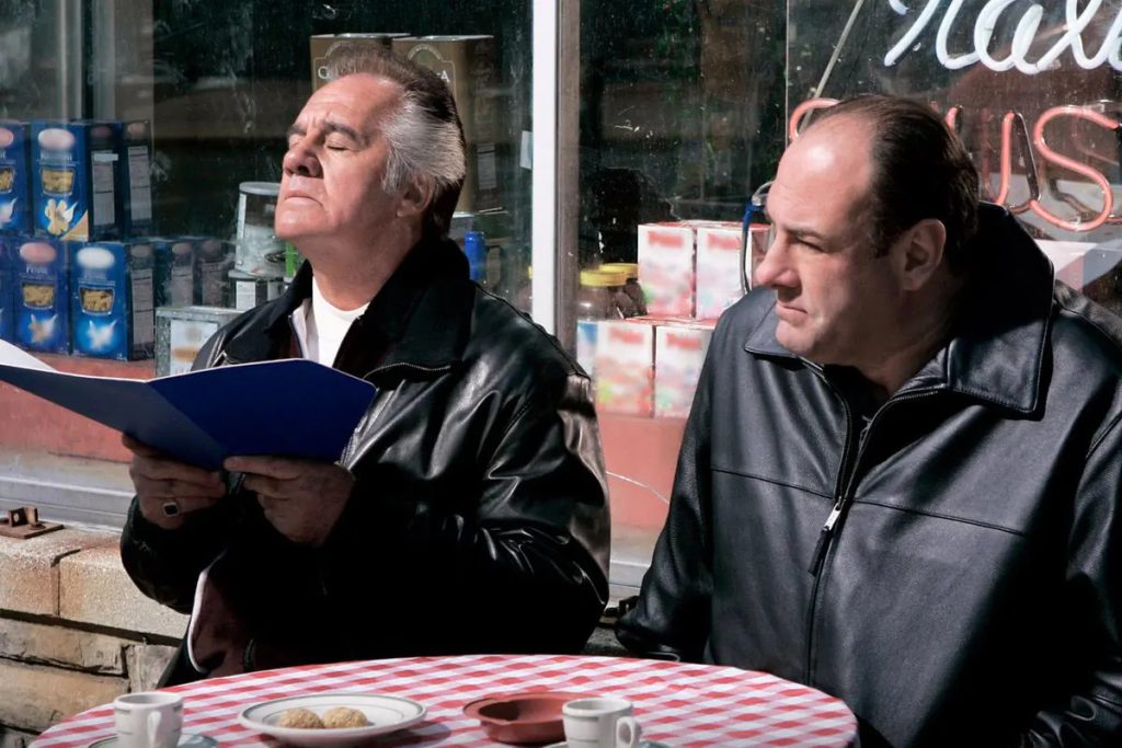 The Sopranos feat. Tony Sirico and James Gandolfini [Credit HBO]