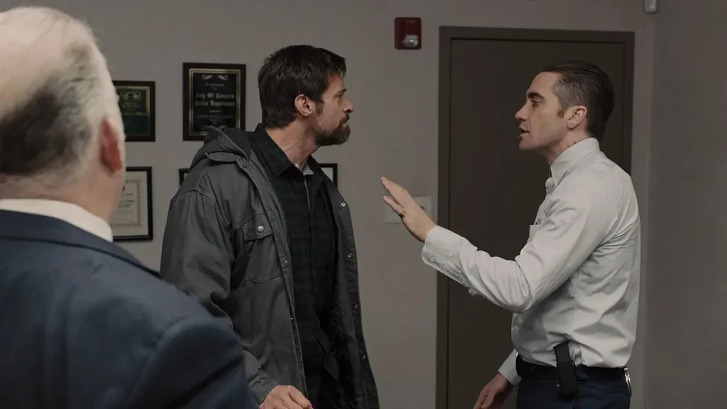 Hugh Jackman and Jake Gyllenhaal in Prisoners | Credits: Warner Bros. Pictures