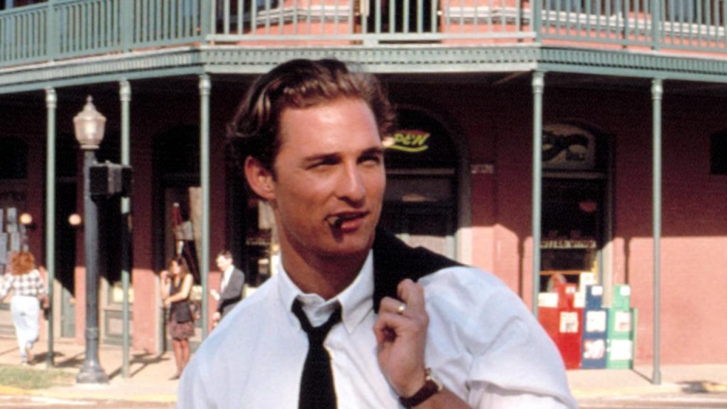 Matthew McConaughey in a still from A Time to Kill