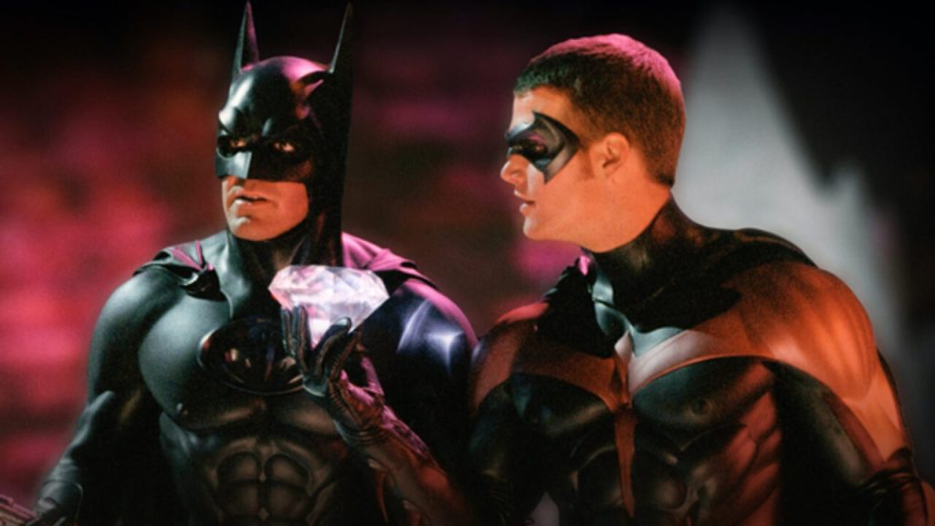 George Clooney and Chris O'Donnell in Batman & Robin | Credits: Warner Bros. Pictures