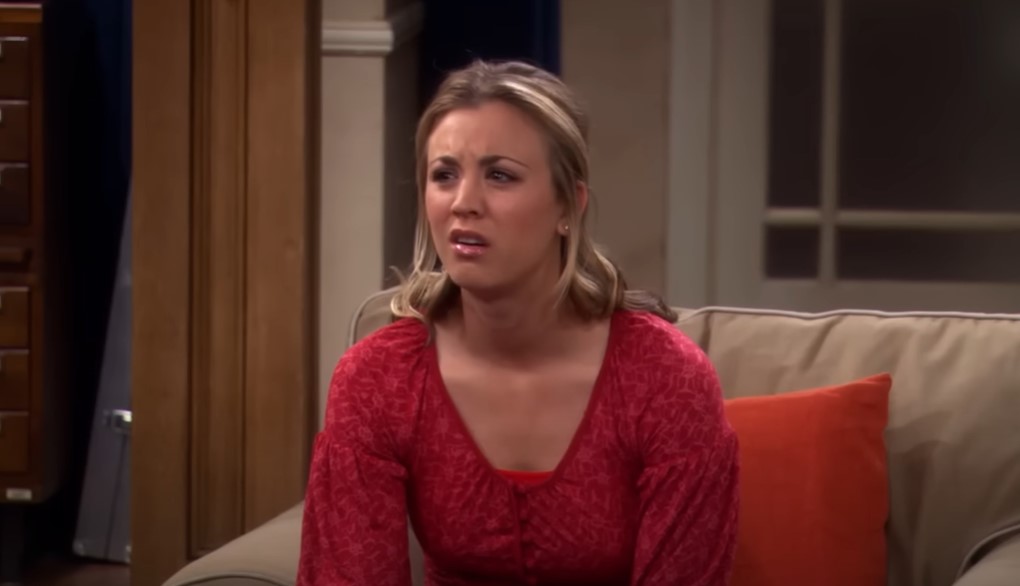 Kaley Cuoco as Penny in The Big Bang Theory 