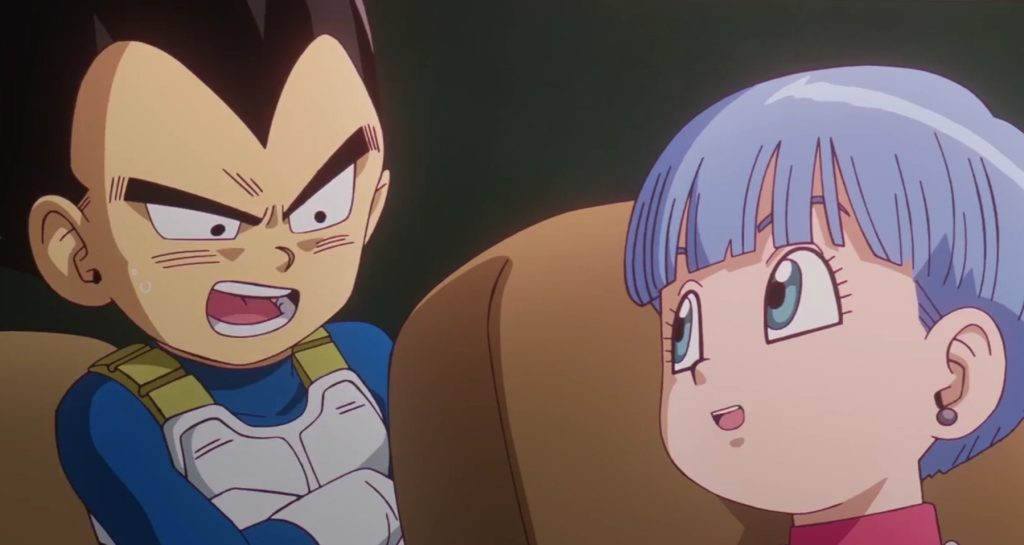 Bulma and Vegeta in Dragon Ball DAIMA.