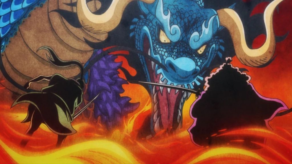 Kaido's Devil Fruit power in One Piece | Credits: Toei Animation