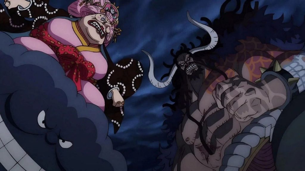 Big Mom and Kaido in One Piece by Eiichiro Oda | Credits: Toei Animation